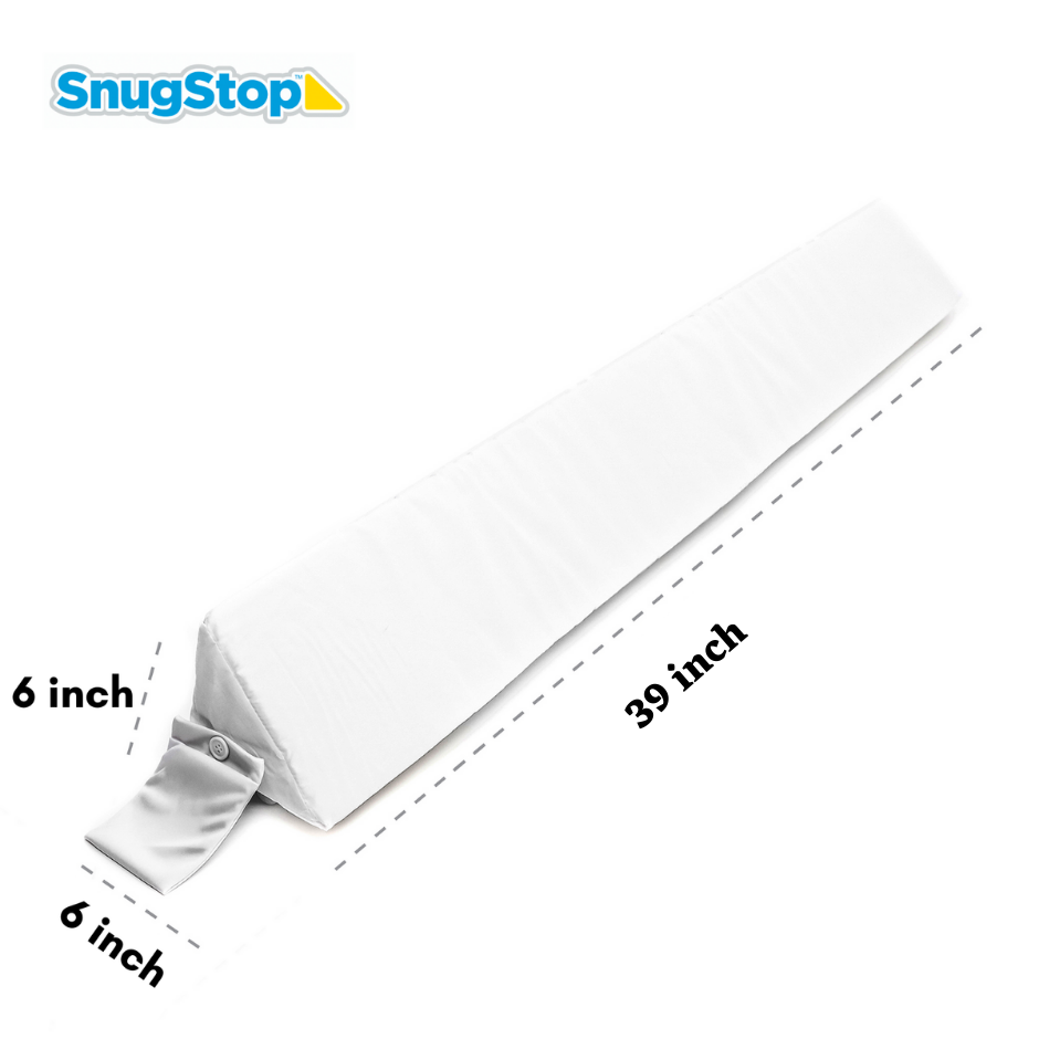 SnugStop Bed Wedge Mattress Wedge (Twin) Headboard Pillow Gap Filler